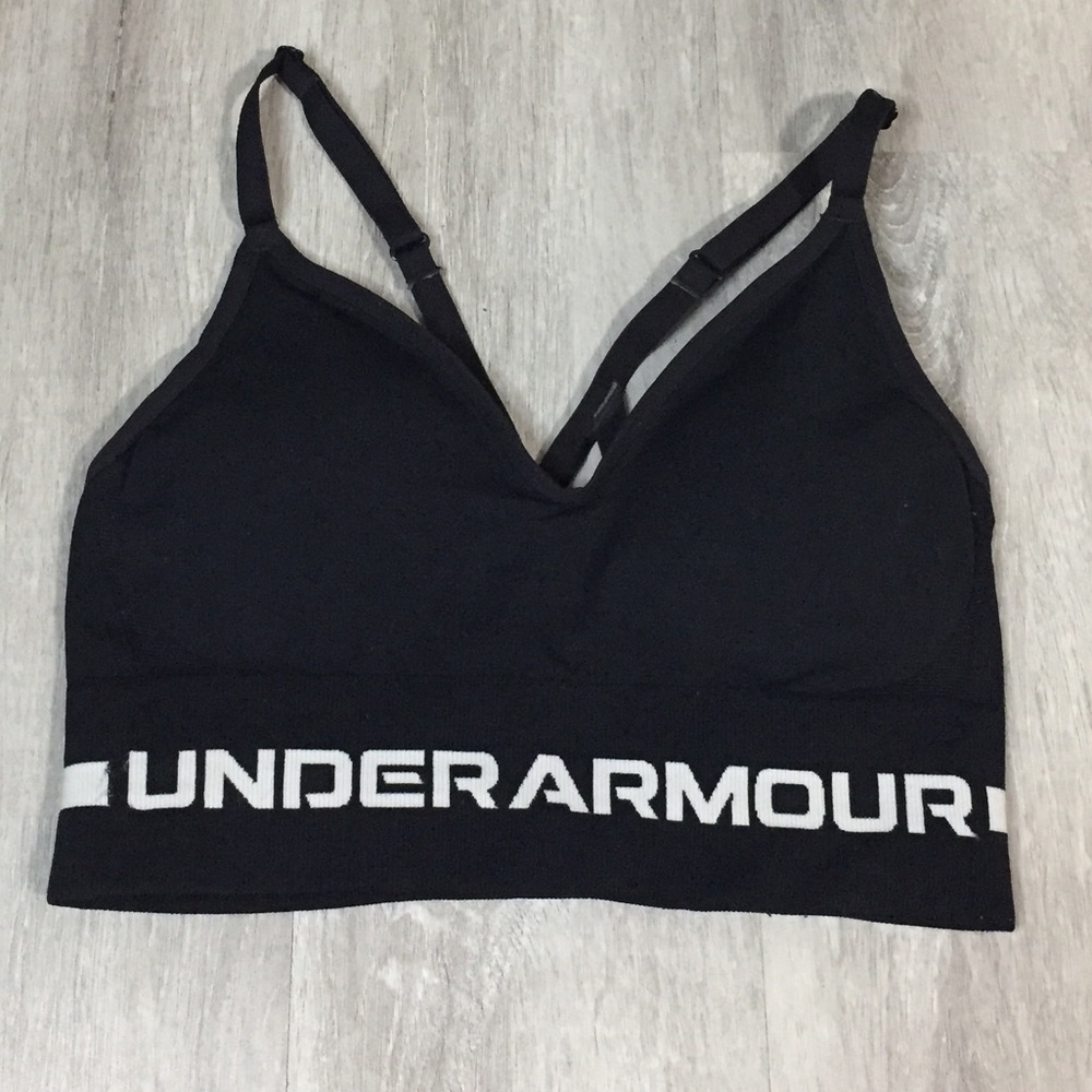 Black Under Armour Sports Bra Small